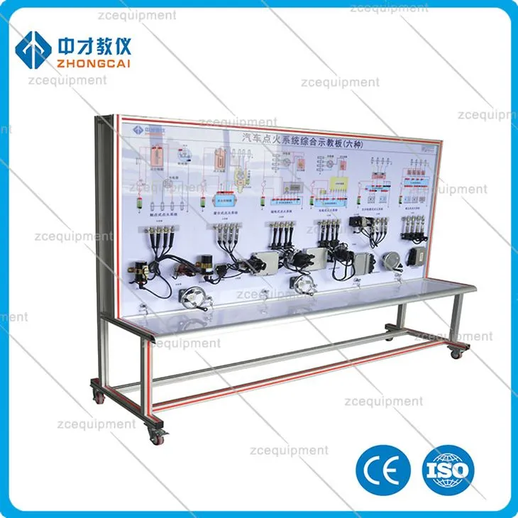 Izglītības skolas laboratorijas mācību aprīkojuma aizdedzes sistēmas mācību stends