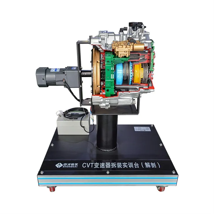 Automobiļu skolu aprīkojuma griezuma stends ar transmisijas sadalīšanas treneri