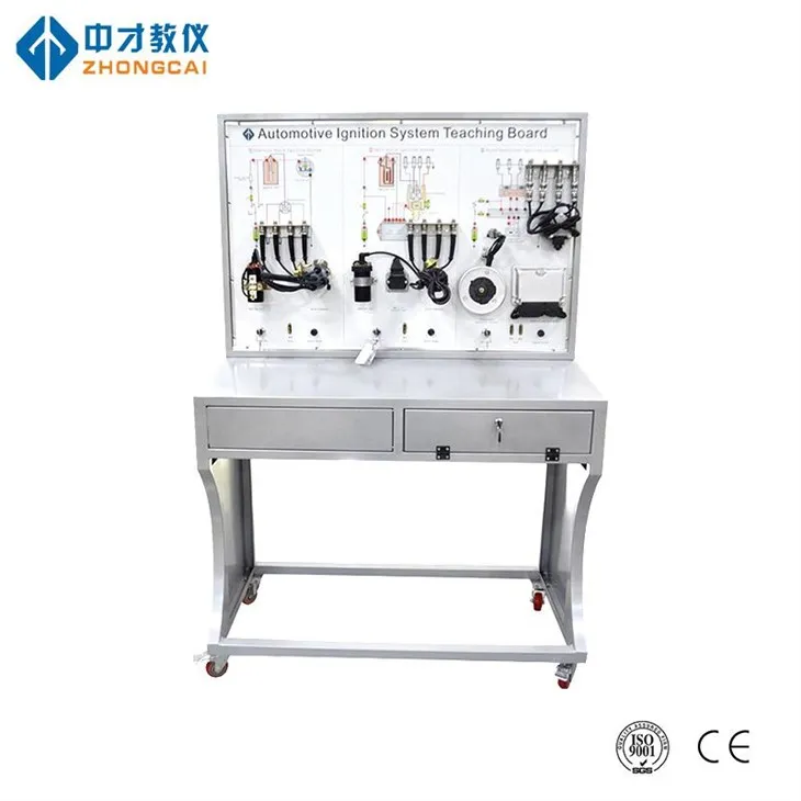 Automobiļu apmācības statīva aizdedzes sistēmu aprīkojums